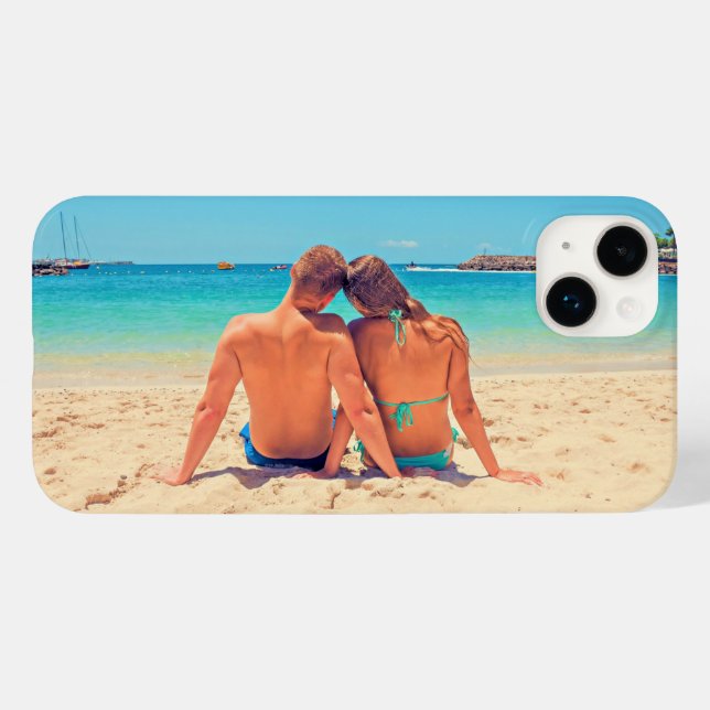Funda De Case-Mate Para iPhone Estuche para iPhone fotográfico personalizado con  (Reverso  (Hotizontal))
