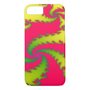 Funda Para iPhone 8/7 Estuche para iPhone Fractal Dragon de Año Nuevo ch