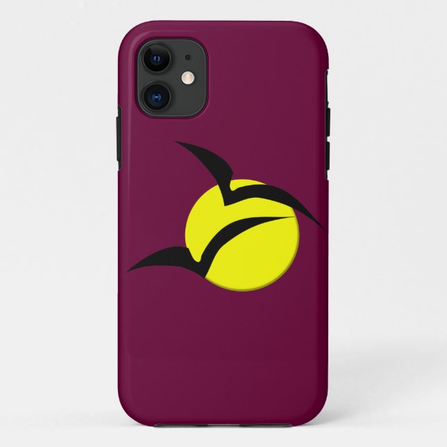 Funda De Case-Mate Para iPhone Estuche para iPhone Full Moon And Bats (Reverso)
