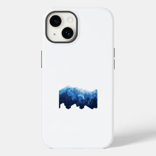 Funda Para iPhone 14 De Case-Mate Estuche para iPhone Funda de montaña de nieve-Mate
