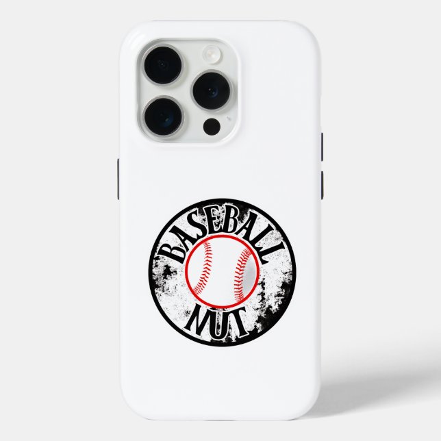 Funda De Case-Mate Para iPhone Estuche para iPhone Funda de nuez de béisbol (Reverso )