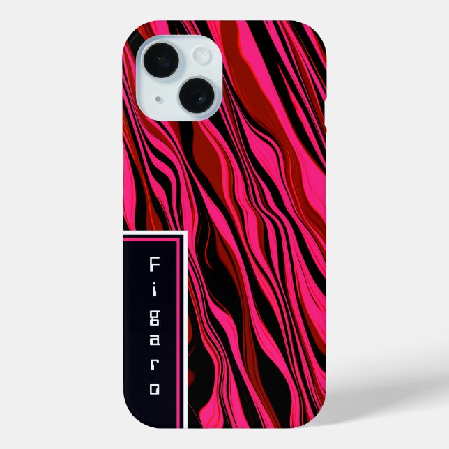 Funda De Case-Mate Para iPhone Estuche para iPhone Funda-Mate abstraído (Reverso )