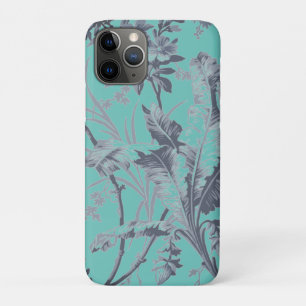 Funda Para iPhone 11 Pro Estuche para iPhone Funda-Mate Aqua Chinoiserie bo