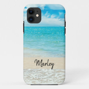 Funda Para iPhone 11 Estuche para iPhone Funda-Mate de escenas de playa