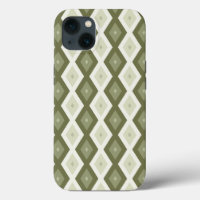 Estuche para iPhone Funda-Mate de patrón de diaman
