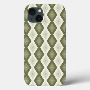 Funda Para iPhone 13 Estuche para iPhone Funda-Mate de patrón de diaman