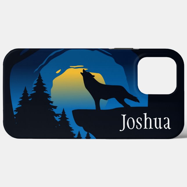 Funda De Case-Mate Para iPhone Estuche para iPhone Funda-Mate de Wolf (Reverso (Horizontal))
