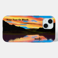 Estuche para iPhone Funda-Mate en el lago Sunset