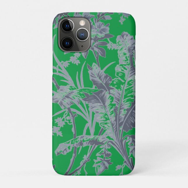 Funda De Case-Mate Para iPhone Estuche para iPhone Funda-Mate Green Botánico (Reverso)