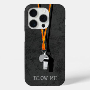 Funda Para iPhone 15 Pro Estuche para iPhone Funda-Mate para Blow Me (Refs)
