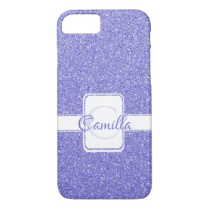 Funda Para iPhone 8/7 Estuche para iPhone Funda-Mate Purple Purpurina