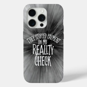 Funda Para iPhone 15 Pro Estuche para iPhone Funda-Mate Reality Check
