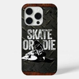Funda Para iPhone 15 Pro Estuche para iPhone Funda-Mate Skate O Muere (Hock