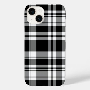 Funda Para iPhone 14 De Case-Mate Estuche para iPhone Funda-Mate trenzado blanco y n