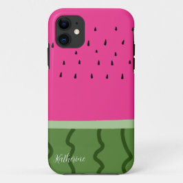 Funda Para iPhone 11 Estuche para iPhone Funda-mate Watermelon Fruit