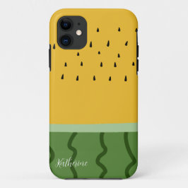 Funda Para iPhone 11 Estuche para iPhone Funda-mate Watermelon Fruit
