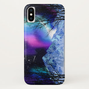 Funda Para iPhone X Estuche para iPhone Funda-Mate Winter Wonderlight