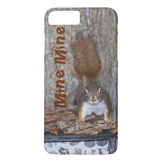 Funda De Case-Mate Para iPhone Estuche para iPhone Funny Squirrel (Reverso)