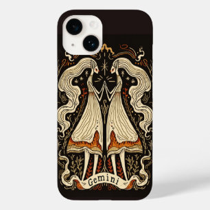 Funda Para iPhone 14 De Case-Mate Estuche para iPhone Gemini Arte Zodiaco Celestial