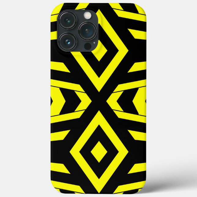 Funda De Case-Mate Para iPhone Estuche para iPhone Geométrico Bee Funda-Mate (Reverso )