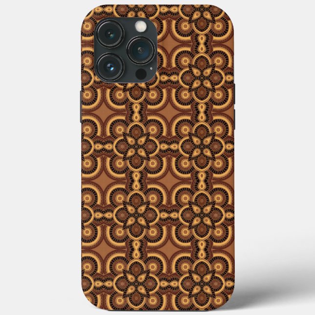 Funda De Case-Mate Para iPhone Estuche para iPhone geométrico tribal (Reverso )