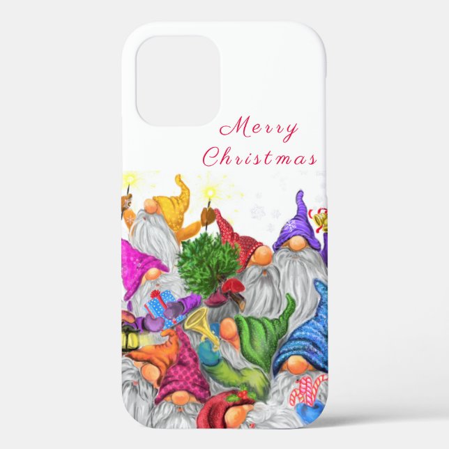 Funda De Case-Mate Para iPhone Estuche para iPhone Gnome - Su texto (Reverso )