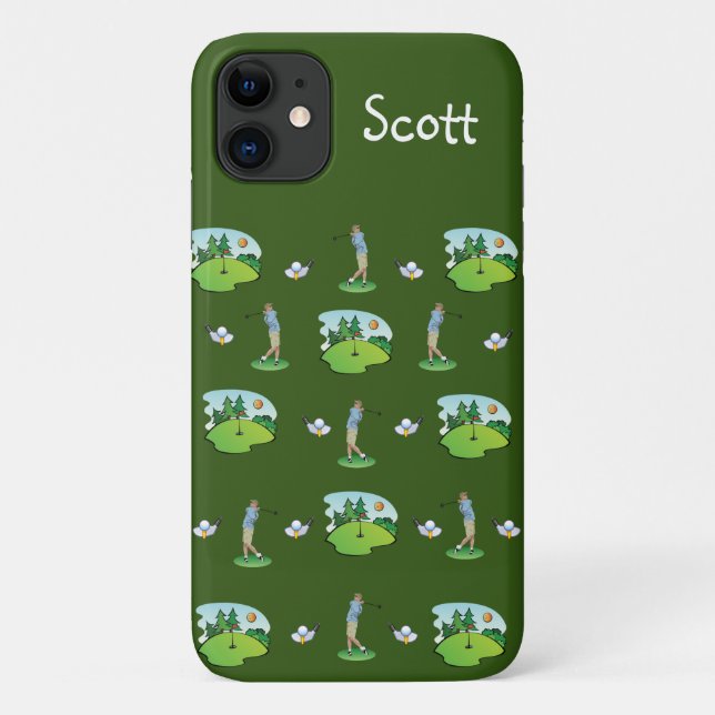 Funda De Case-Mate Para iPhone Estuche para Iphone Golf (Reverso)