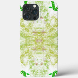 Funda Para iPhone 13 Pro Max Estuche para iPhone Green Leaves
