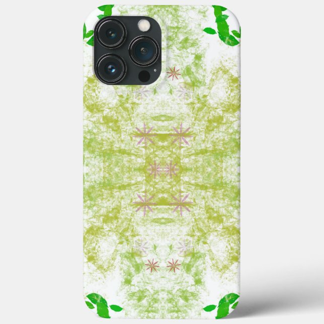 Funda De Case-Mate Para iPhone Estuche para iPhone Green Leaves (Reverso )