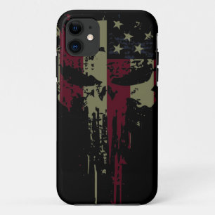 Funda Para iPhone 11 Estuche para iPhone Grunge America Funda-Mate