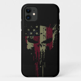 Funda Para iPhone 11 Estuche para iPhone Grunge America Funda-Mate
