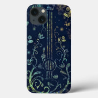 Estuche para iPhone Guitar Flowers