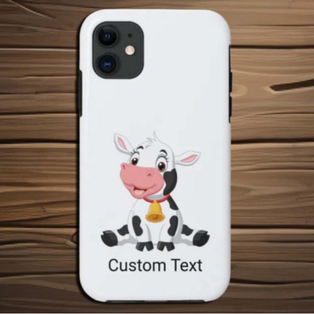 Funda De Case-Mate Para iPhone Estuche para iPhone Happy Baby Cow Funda Mate (Subido por el creador)
