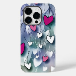 Funda Para iPhone 14 Pro De Case-Mate Estuche para iPhone Hearts Funda-Mate