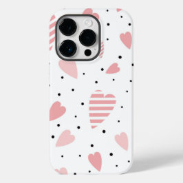 Funda Para iPhone 14 Pro De Case-Mate Estuche para iPhone Hearts Funda-Mate
