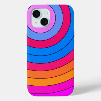 Funda Para iPhone 15 Estuche para iPhone hipnotizado (ultravioleta)