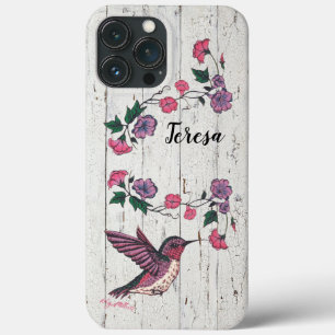 Funda Para iPhone 13 Pro Max Estuche para iPhone Hummingbird Funda-Mate