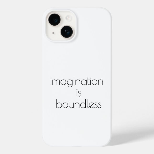 Funda De Case-Mate Para iPhone Estuche para iPhone imaginación (Reverso )