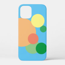 estuche para iPhone / iPad de círculos de confetti