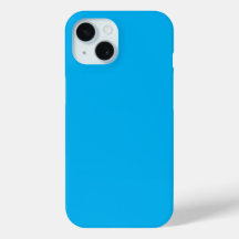 Estuche para iPhone / iPad de color azul cielo