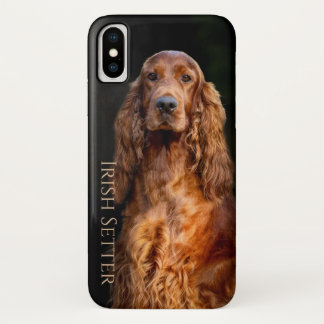 Funda Para iPhone X Estuche para iPhone / iPad de Irish Setter