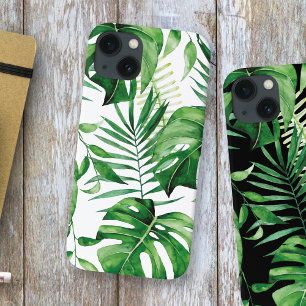 Funda Para iPhone 13 Estuche para iPhone/iPad de patrón de hoja tropica