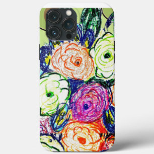 Funda Para iPhone 13 Pro Max Estuche para iPhone / iPad de Peonies Arransino pa