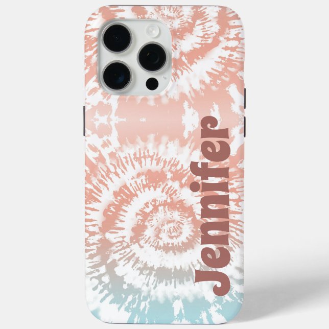 Funda De Case-Mate Para iPhone Estuche para iPhone/iPad de personalizable Tie Dye (Reverso )