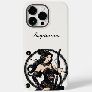 Funda Para iPhone 14 Pro Max De Case-Mate Estuche para iPhone/iPad de Rótulo Zodiac Sagittar