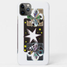 Estuche para iPhone / iPad Estrella blanca