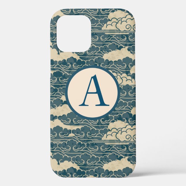 Funda De Case-Mate Para iPhone Estuche para iPhone / iPad JAPONÉS CLOUDS DIY INIT (Reverso )