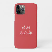 Estuche para iPhone / iPad mejor mujer del mundo P