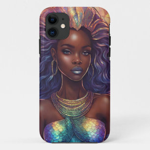 Funda Para iPhone 11 Estuche para iPhone / iPad Mermaid Mythical Sea Cr
