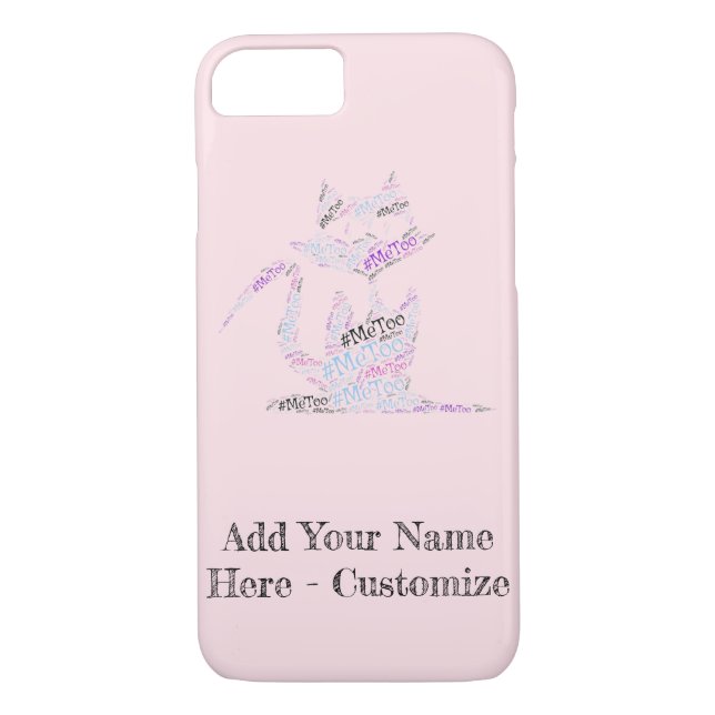 Funda De Case-Mate Para iPhone Estuche para iPhone iPad - #MeToo - Regalos de Per (Reverso)